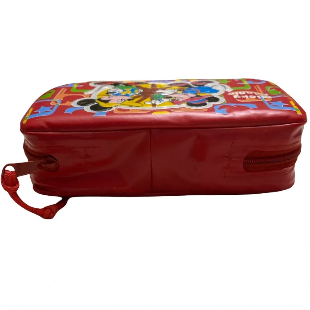 Vintage Disney Mickey & Minnie Mouse Pencil Box